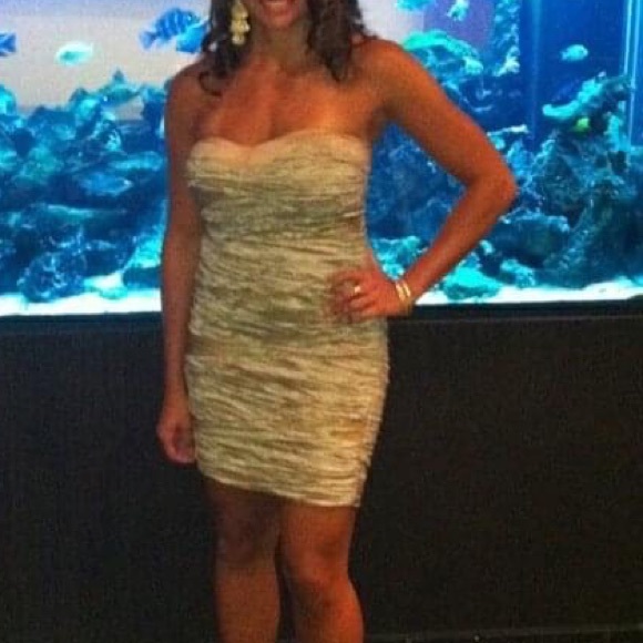 Arden B Cocktail Dress Strapless Size S - Picture 4 of 4